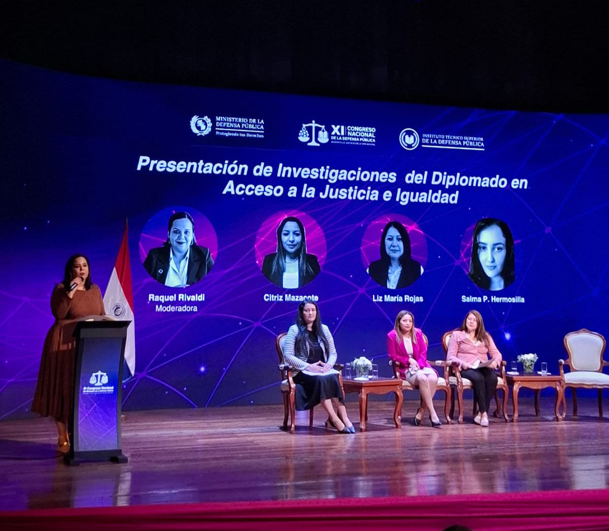 Presentan la revista “Defensa y Derechos” durante el XI Congreso Nacional de la Defensa Pública.