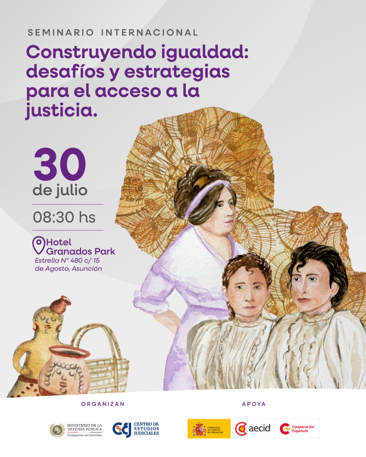 Seminario Internacional “Construyendo igualdad: desafíos y estrategias para el acceso a la justicia” – Asunción