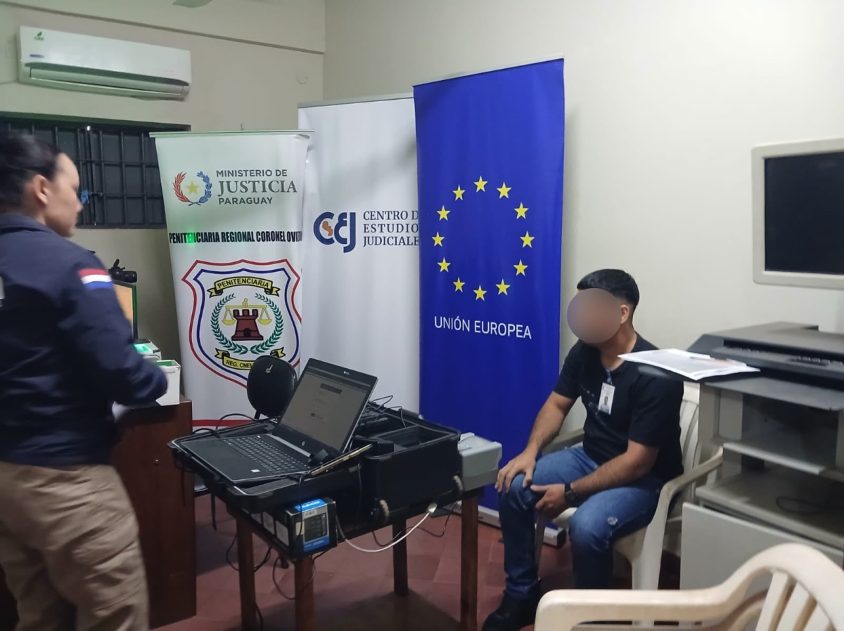 Avanza la cedulación de personas privadas de libertad en Coronel Oviedo