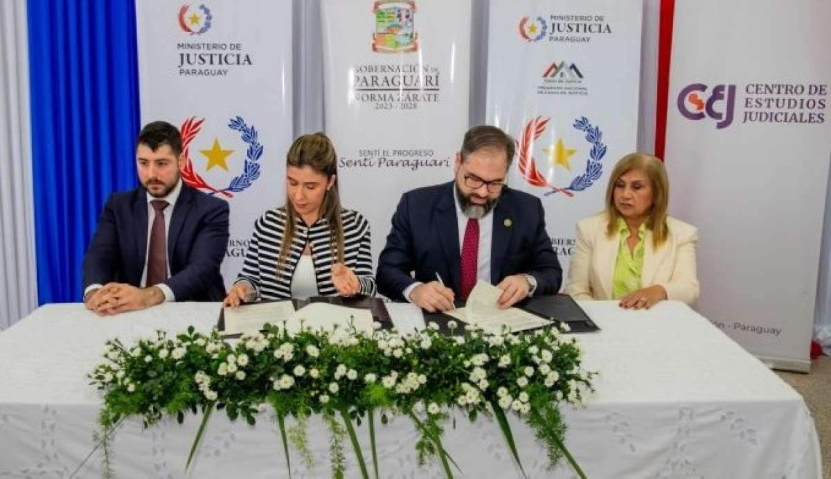 Consolidan alianza para el acceso descentralizado a la justicia en Paraguarí